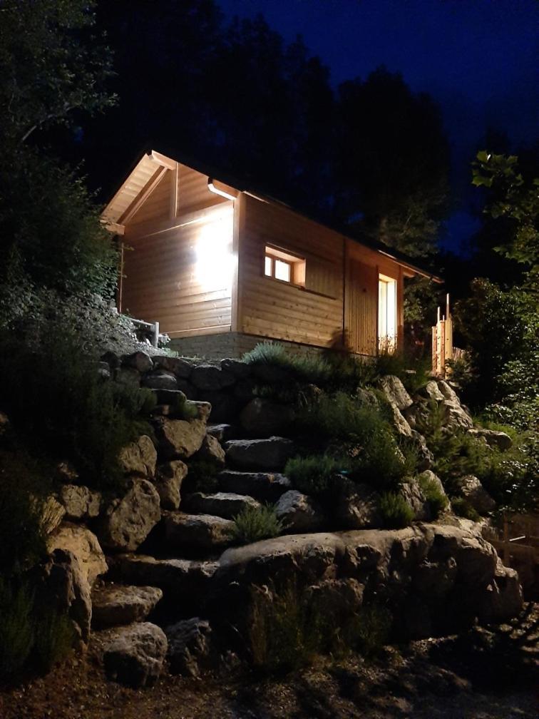 Petit Chalet Neuf Independant 2 Pers "La Cabane De Jean " Briançon 외부 사진