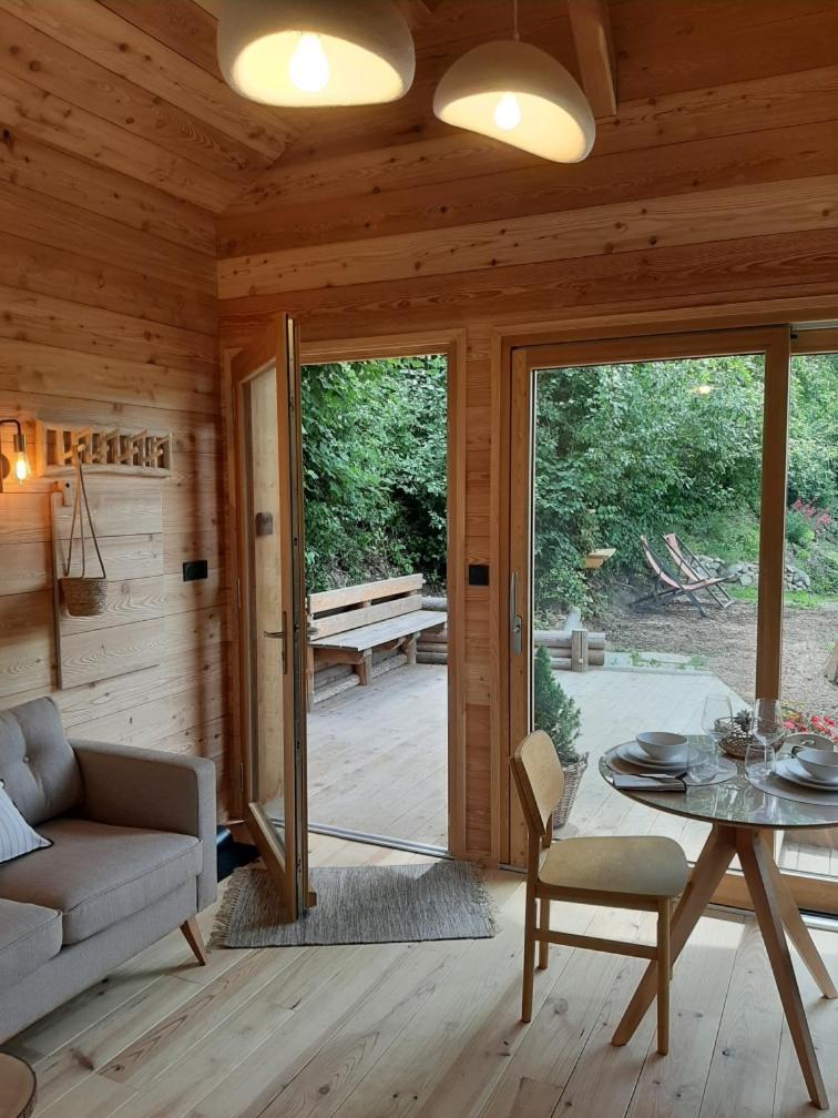 Petit Chalet Neuf Independant 2 Pers "La Cabane De Jean " Briançon 외부 사진
