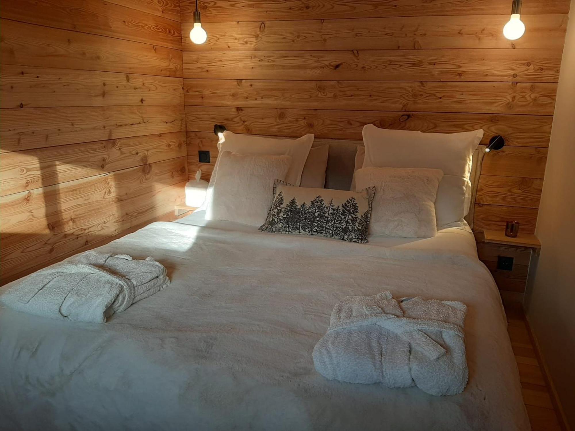 Petit Chalet Neuf Independant 2 Pers "La Cabane De Jean " Briançon 외부 사진