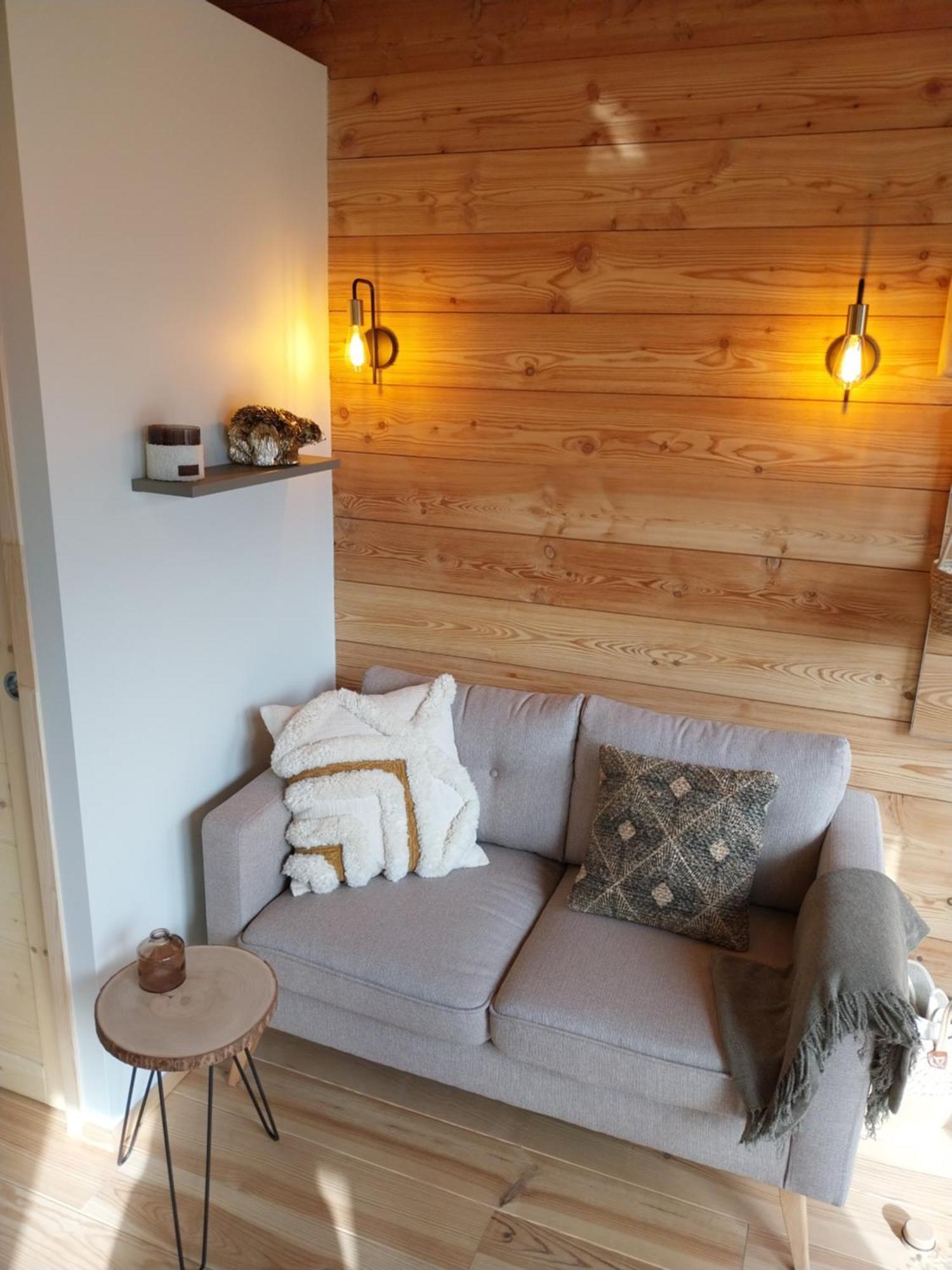 Petit Chalet Neuf Independant 2 Pers "La Cabane De Jean " Briançon 외부 사진