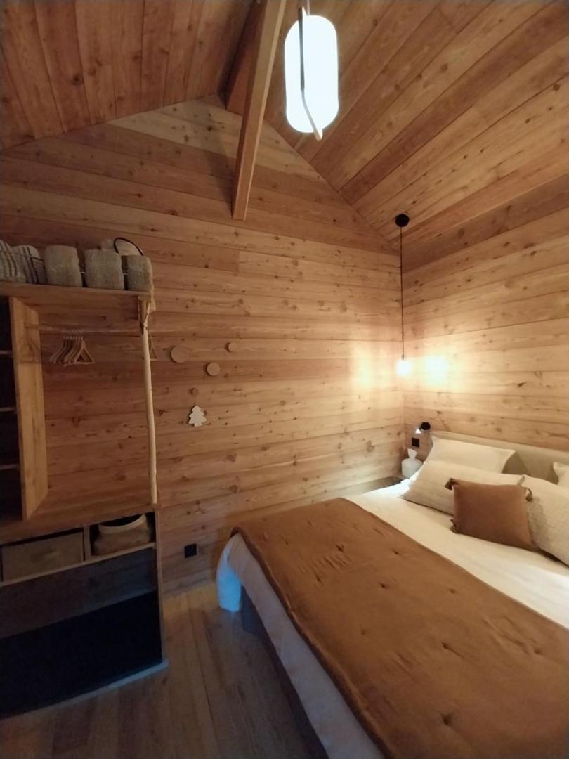 Petit Chalet Neuf Independant 2 Pers "La Cabane De Jean " Briançon 외부 사진