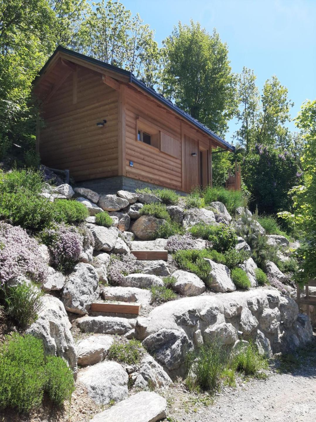 Petit Chalet Neuf Independant 2 Pers "La Cabane De Jean " Briançon 외부 사진