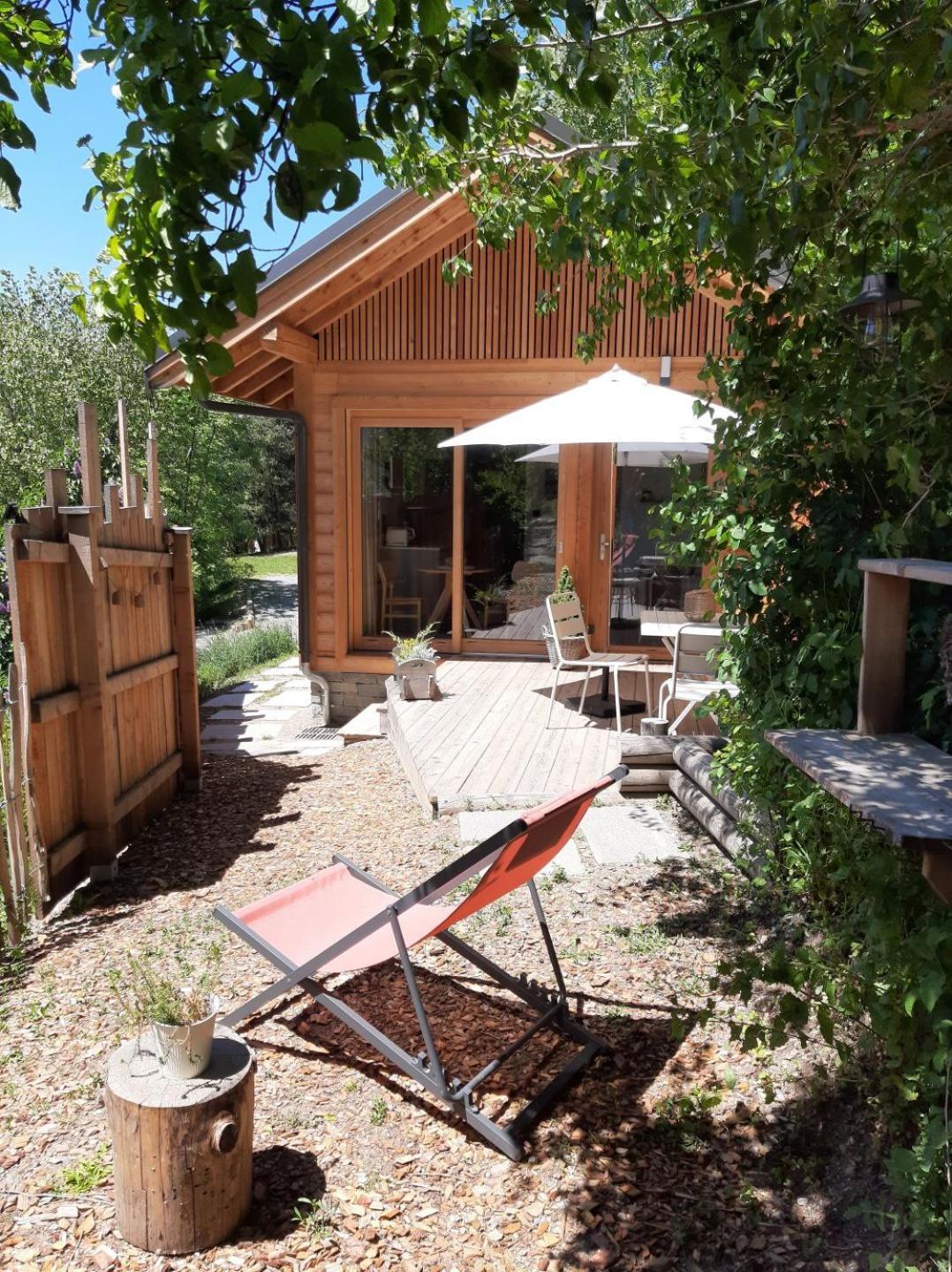 Petit Chalet Neuf Independant 2 Pers "La Cabane De Jean " Briançon 외부 사진