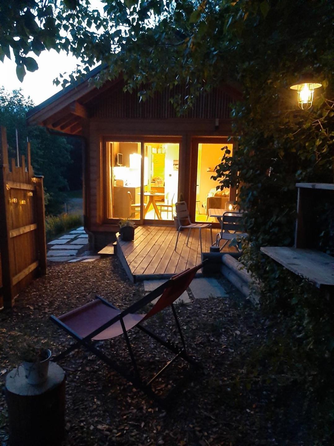 Petit Chalet Neuf Independant 2 Pers "La Cabane De Jean " Briançon 외부 사진